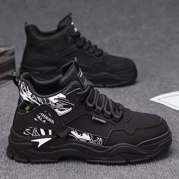 High Top Martin Boots Men s Shoes Winter New Tooling Locomotive Shoes Versatile Casual Outdoor Trend Shoes Teen Student Shoes 39