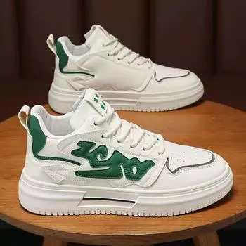 High-top men s shoes autumn 2025 new spring waterproof board shoes casual men s sports shoes men s dad trendy shoes 39