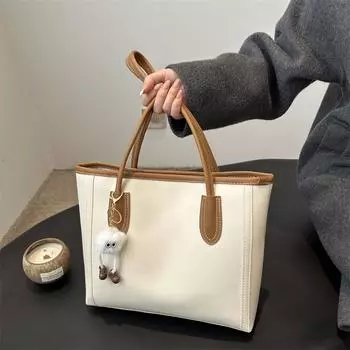 Высококачественная сумка большой вместимости, женская сумка для поездок на работу, сумка-тоут через плечо, большая сумка.