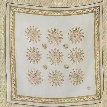 High Version Pure Hemp Xuri Messenger Bag Women Wandering Triangle Messenger Bag Bohemian Ethnic Style Vacation Leisure Design Authentic Turban Scarf