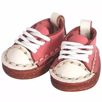 HIGHAWK 11 см обувь для тела OB11 размер Obitsu 11 кукла Obitsu OB11 обувь для кукол OB11 кожаные туфли Обувь для куклы Obitsu для тела 11 см (розовый) розовый