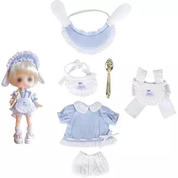 Highawk Obitsu 11 Ob11 Obitsu Doll 11 см тело куклы костюм кимоно игрушка Obitsu тело горничной Nendoroid 6 предметов набор синий синий