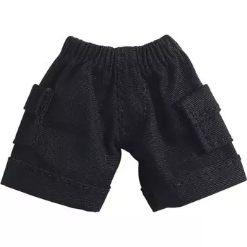 HIGHAWK Obitsu 11 OB11 Одежда Шорты Штаны для Куклы Obitsu 11см Тело BJD Кукла Костюм Obitsu Body Cargo Shorts Kimono с Карманами (Черный А)