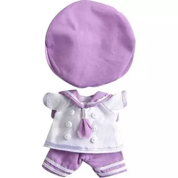 Highawk Obitsu 11 Одежда Ob11 Obitsu Кукла 11 см Тело Наряд Матросская форма 12 минут P9 Кукла Темно-синий Obitsu Тело Набор из 3 предметов Фиолетовый Фиолетовый