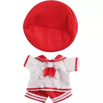 Highawk Obitsu 11 Одежда Ob11 Obitsu Кукла 11 см Тело Наряд Матросская форма 12 минут Ставка P9 Кукла Темно-синий Obitsu Тело Набор из 3 предметов Красный Красный