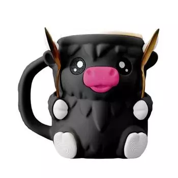 Highland Cow Ice Cream Pint Holder Insulated Ice Cream Cozy Sleeve with Snack Drawer And Spoon 16 Oz Ice Cream Holder Highland Cow Decor Gifts A