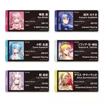 HIGHSPEED Trading license style name badge toile (BOX)