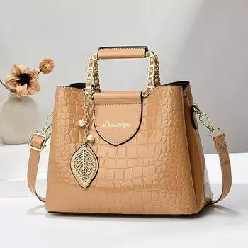 Высококачественная повседневная женская сумка, сумка известного дизайнера, кожаная женская сумка через плечо, классическая женская сумка на цепочке