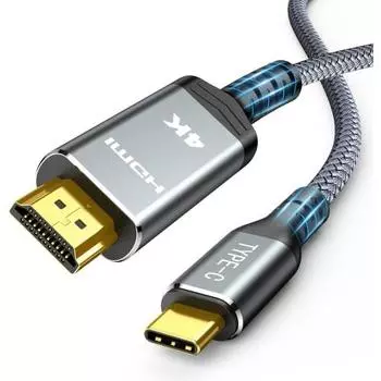 Highwings USB Type C HDMI Кабель-переходник HDMI Type-C Conversion 3 м 4K@30 Гц Однонаправленная связь Type C в HDMI/USB-C HDMI HDMI Conversion Ny