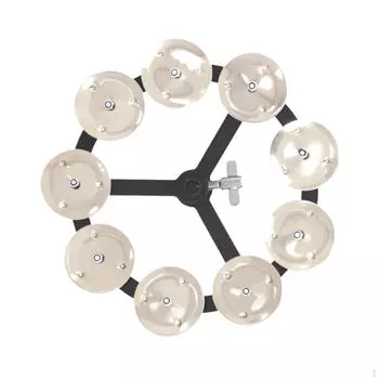 Hihat Cymbal,Drum Cymbals Rings Drum Set Performance Accessories,Hihat Tambourine,Professional