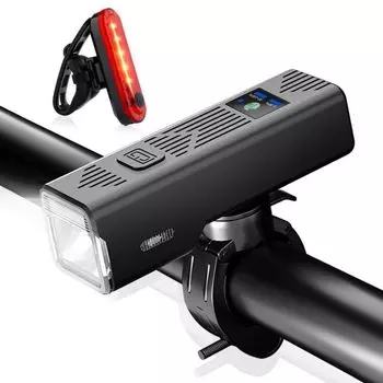 HiiPeak Bicycle 3000mAh большой велосипедный автоматический фонарь USB LED с хвостом высокая яркость 1000 4 затемнения уровень заряда батареи для шоссейного велосипеда Ultra Can