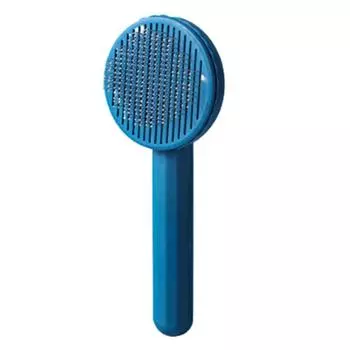 HiJB Щетка для домашних животных без боли, синяя, 1 шт., Корейский шампунь для домашних животных