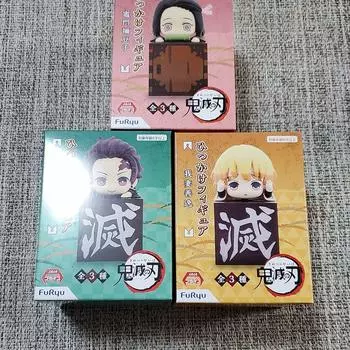 Hikake set of 3 Demon Slayer figures, types, (Yaiba)