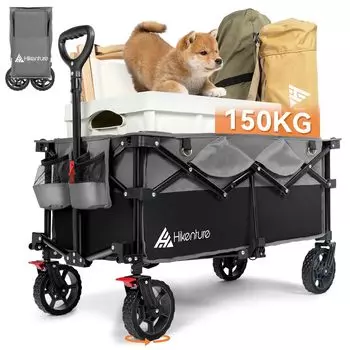 Hikenture Carry Wagon независимое хранение с большой емкостью 135 л Грузоподъемность 150 кг Тип конвергенции Уличный фургон Тихий кемпинговый фургон Кемпинговый фургон