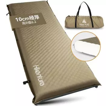 Hikenture самонадувающийся коврик с 2 очень большими быстрыми автоматическими высоким R очень простыми в бесконечном автомобильном кемпинге инструкцией по эксплуатации и сумкой для хранения воздушный коврик