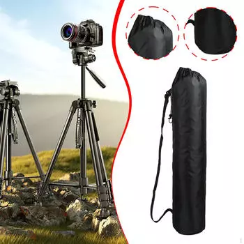 Hiking Pole Bag Carrier Drawstring Closure Tent Carry Case for Dryer Curling Iron Fishing 60cmx15cm