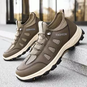 Hiking shoes men s summer new breathable comfortable single shoes men s outdoor sports shoes casual comfortable shoes 39