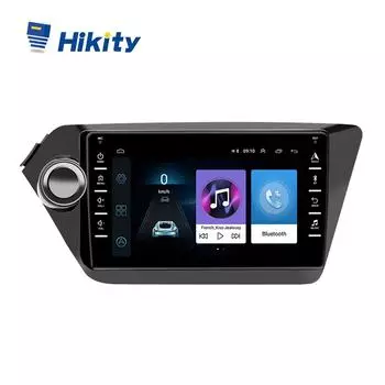Hikity Автомобильный Android 9 для Kia RIO 3 4 Rio 2010 2011 2012 2013 2014 2015-2018 Автомобильный плеер 2 Din Автомобильное радио GPS-навигация Мультимедийный плеер