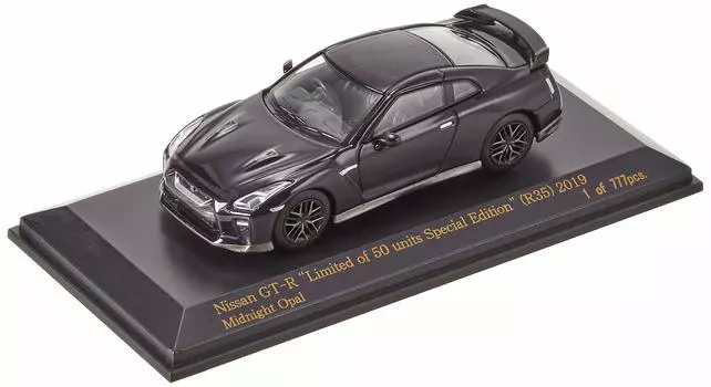 Hiko Seven CARNEL64 Nissan Limited из 50 единиц Special Edition 2019 Midnight Opal Completed Product CN640033 1/64 GT-R (Р35)