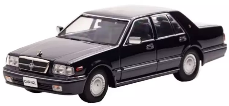 Hiko seven CARNEL Nissan Gloria CLASSIC SV 1998 Dark Blue Pearl finished product 1/43 (PY31) синий