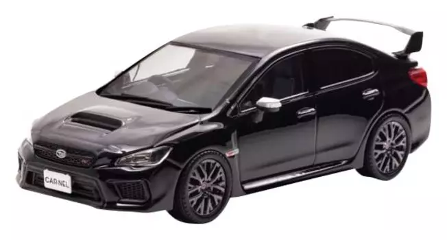 Hiko seven CARNEL Subaru WRX STI Type 2018 Crystal Black Silica готовый продукт 1/43 (ВАБ)