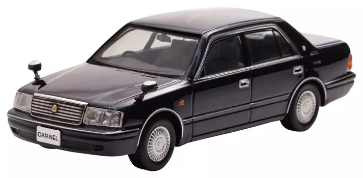 Hiko Seven CARNEL Toyota Crown Royal Saloon G 1999 темно-синий слюдяной цвет Готовый продукт 1/43 (JZS155)