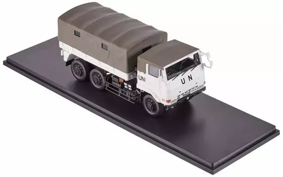 Hiko Seven Islands Ground Force Truck 73 Тяжелый грузовик SKW477 Миротворческая операция ООН Завершенное изделие 1/43 Самооборона 3/1/2т (Тип спецификации)