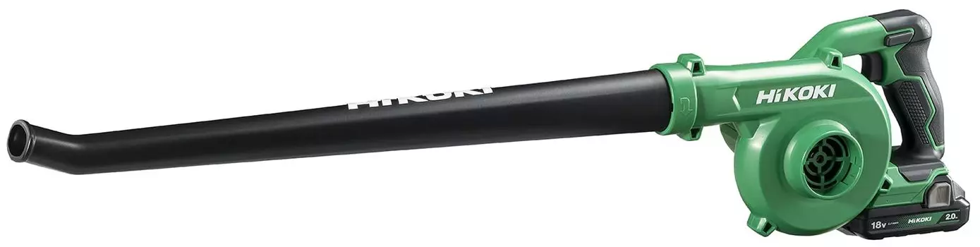 HiKOKI 18V Compatible Blower RB18DC Large Air Low 3 Levels of Air Volume Switching Continuously Variable Speed Garden 1 Charger Rechargeable Car 14.4V