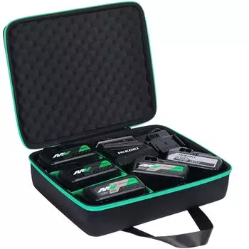 HiKOKI 36 В 18 В 12 В Бывший аккумулятор Hitachi Koki Специальный кейс для хранения, в который можно положить несколько штук Aenllosi 14,4 В 10,8 В 9,6 В 7,2 В 3,6 В