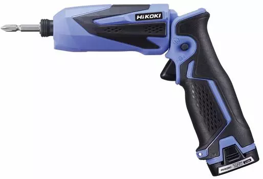 HiKOKI Аккумуляторный литий-ионный ударный шуруповерт, в комплекте аккумулятор 7,2 В 1,5 А·ч, зарядное устройство, FWH7DL(ЛЦСК)