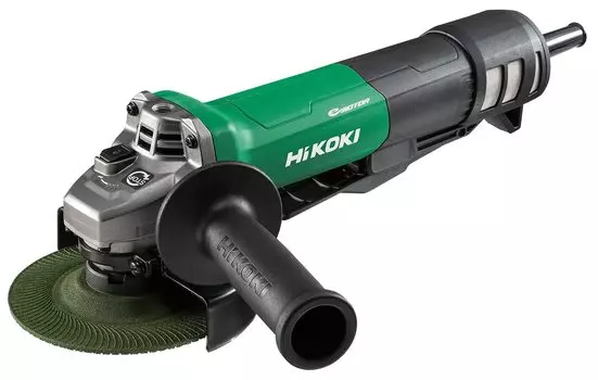 HiKOKI Electronic disc grinder with brake Paddle switch Equipped with kickback reduction system and restart prevention mechanism Toy diameter 125mm