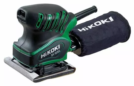 HiKOKI Mini Sander 110mm x 100mm AC100V Dust Collection Type SV12SG