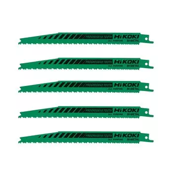 HiKOKI Saber Saw Blade Reciprocating Saw Blade Total Length 203mm 5 pieces for renovation NO.132 6~11 threads/inch 0031-8621