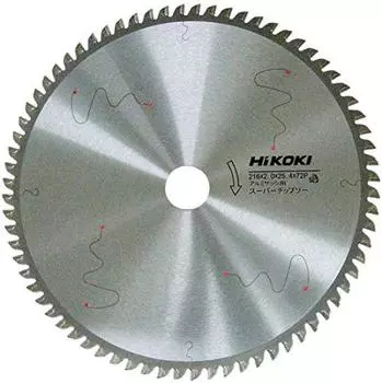 HiKOKI Super Chip Saw (для алюминиевой створки) 216 мм x 25,4 72 лезвия 0032-6743