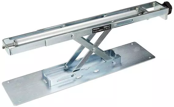 HiKOKI Вспомогательный ролик для настольной дисковой пилы Ширина 390 мм Максимальная нагрузка 150 кг 50 мм-160 мм 0031-4724