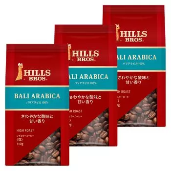 Hills Barriera Rica 330g x 3 Regular coffee 100% (110g pieces) (beans) [as beans] [roasted]