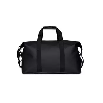 Hilo Weekend Bag Waterproof Travel Duffle One Size [RAINS] Bag, Black///White,