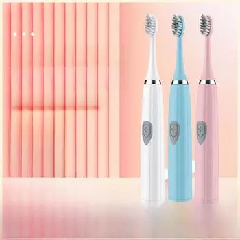 Hilton Sonic USB перезаряжаемая водонепроницаемая электрическая зубная щетка для взрослых Battery Model