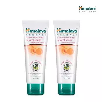 [Himalaya] Абрикосовый скраб 100 мл x2
