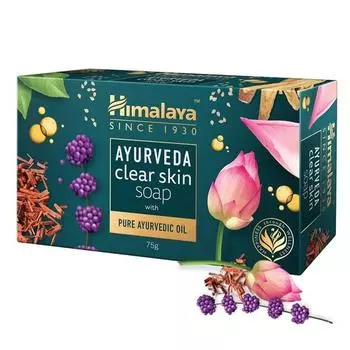 Himalaya Ayurveda Мыло для очищения кожи Индия, 75 г