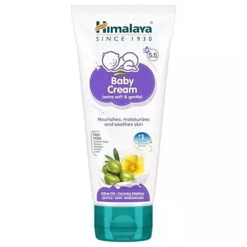Himalaya Детский крем, увлажняющий крем для лица и дневной крем, для сухой кожи 200 мл
