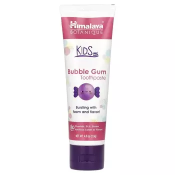 Himalaya, Botanique, детская зубная паста, жевательная резинка, 4,0 унции (113 г)