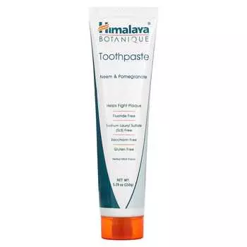 Himalaya, Botanique, зубная паста, ним и гранат, 5,29 унций (150 г)
