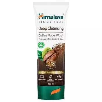Himalaya Deep Cleansing Coffee Face Wash | Энергизирует кожу | Сияющая кожа | 100 мл