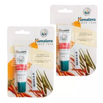 Himalaya lip balm 10g, 2 packs