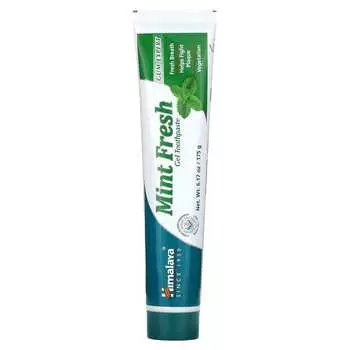 Himalaya, зубная паста Mint Fresh Gel, индийский укроп - мята, 6,17 унций (175 г)