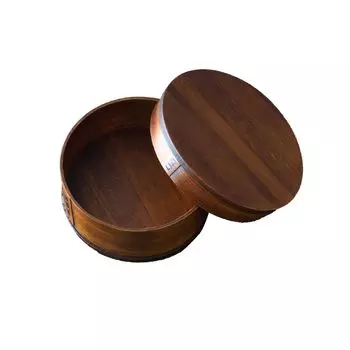Himawarido Magewappa Bento Box, 650 мл, круглый лак