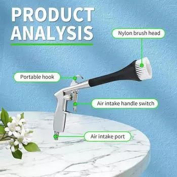 Химчистка Пистолет высокого давления Tornador Air Blow Салон Красота Детейлинг Чистка Инструменты Инструменты Автомобильная Пылесос S5L3