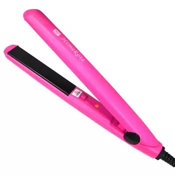 Himekote Himekote Утюжок для волос Mini Straight 2way Curl Портативный легкий щипцы для завивки челки Совместимый с утюжком Overseas Cord Mini Утюжок для волос Dual Use Thin Storage