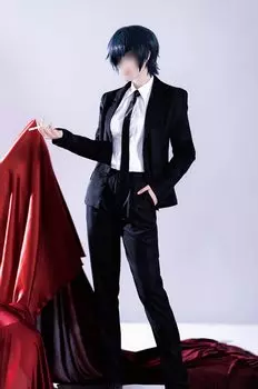 Химено Косплей Костюм с Костюмом Культурная Сценическая Одежда Химено Парик [COSSA] Парик, Одежда, Маскировка, Мероприятие, Хэллоуин, Рождество, Фестиваль,